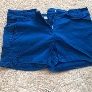 Royal blue shorts